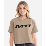 MTI Ladies Cropped Tee