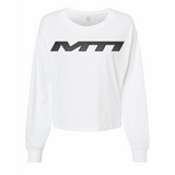 MTI Ladies Cropped Long Sleeve