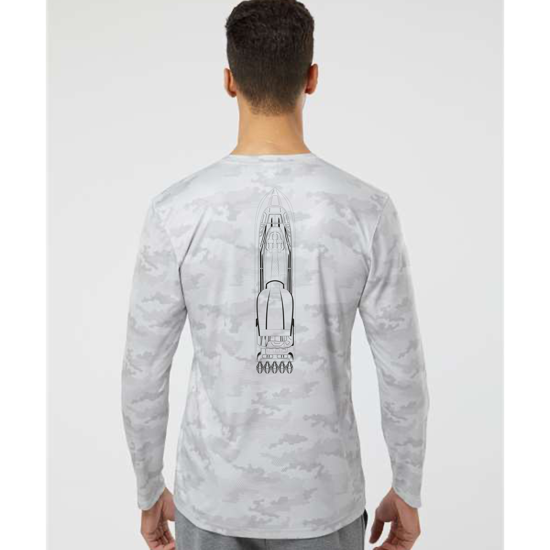 Marine Technology CamoHex Long Sleeve