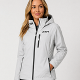 MTI Embroidered Helly Hansen Women's Crew Hooded Midlayer Jacket