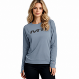 MTI Women's All Day Long Sleeve Lightweight Crew