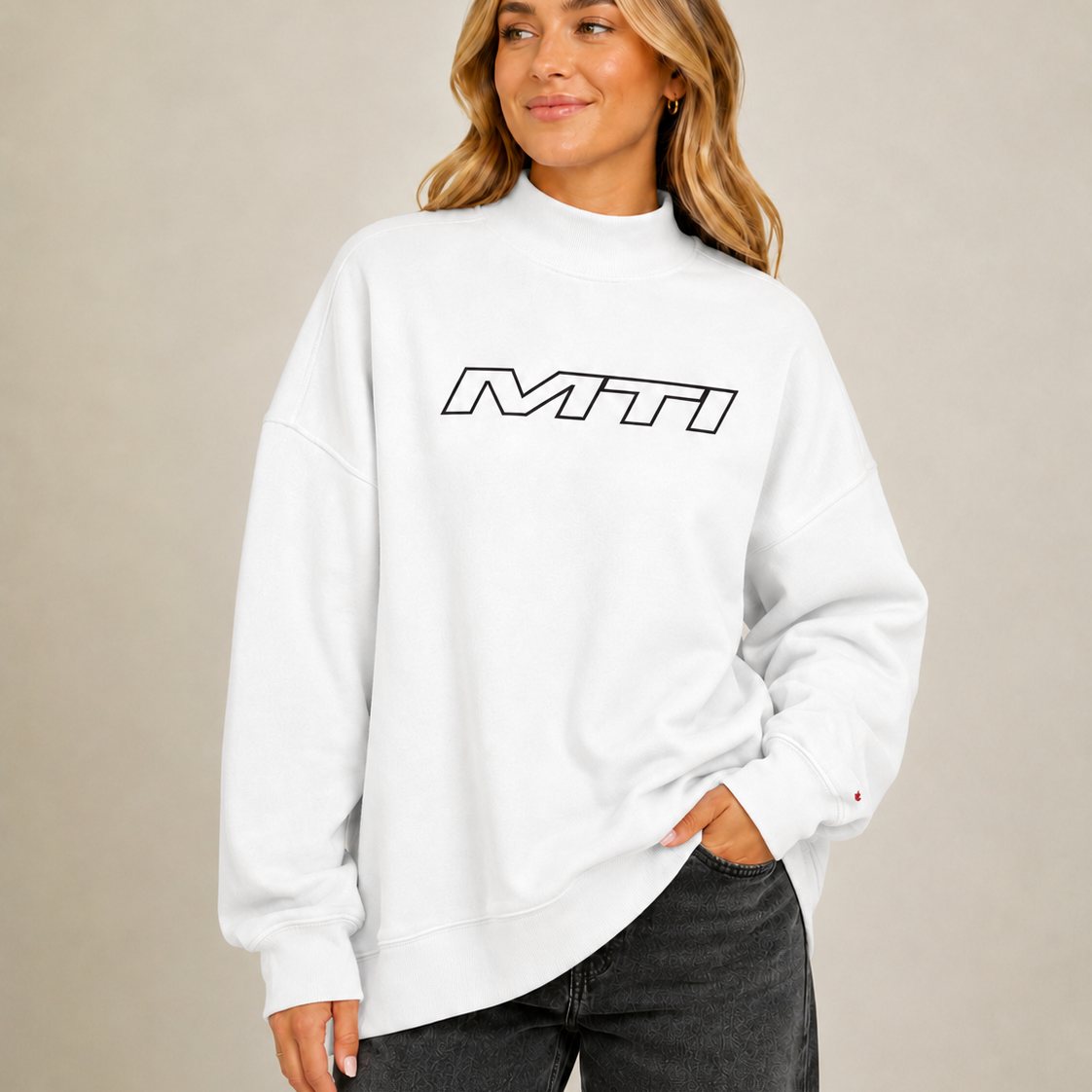 Legacy Diana Ladies Oversized Mockneck Crew